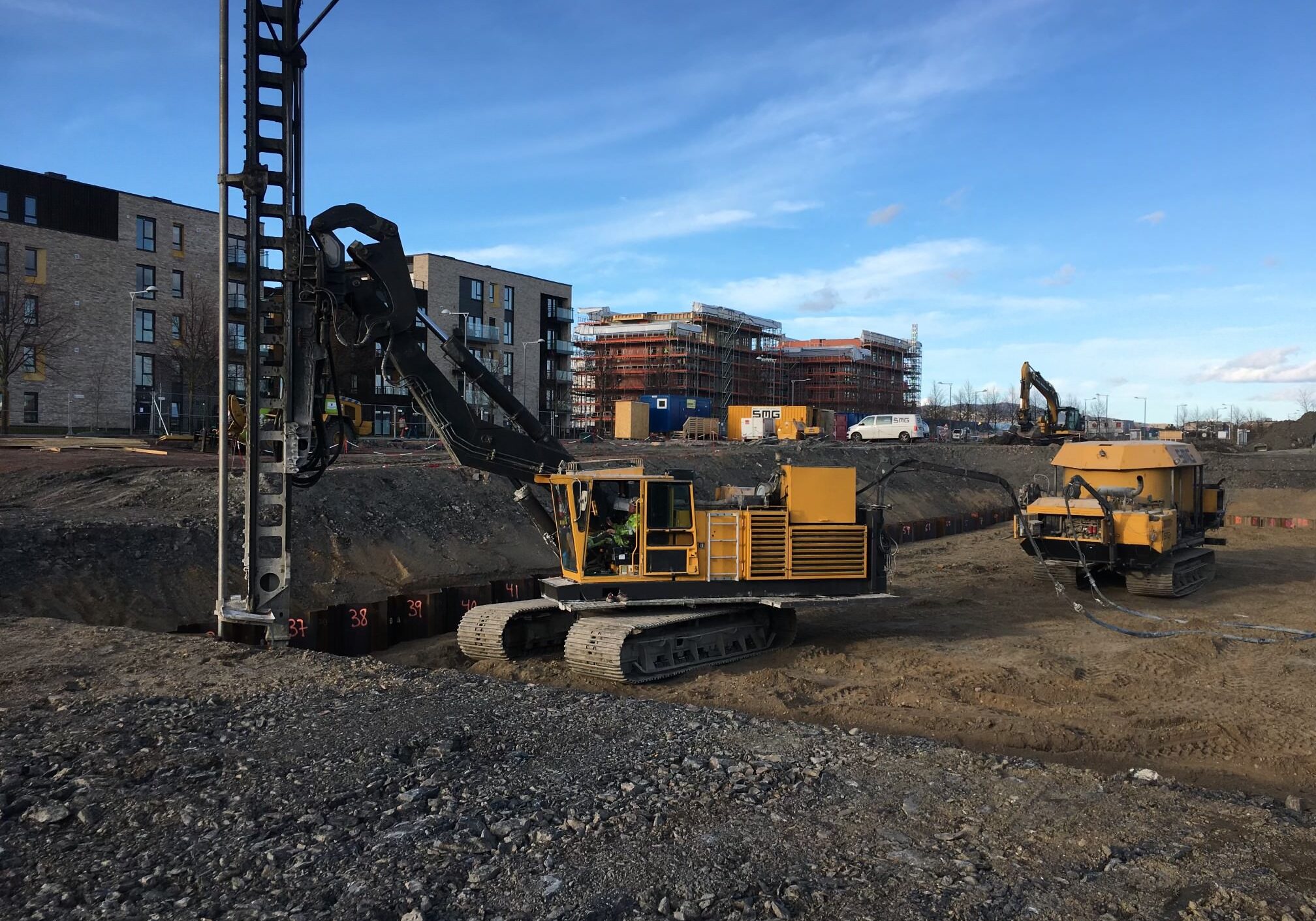 kalkstabilisering Røra Næringspark